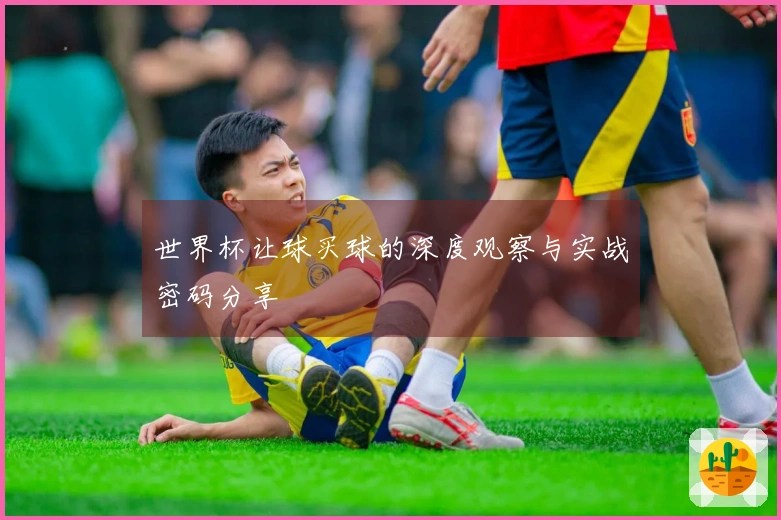 世界杯让球买球的深度观察与实战密码分享