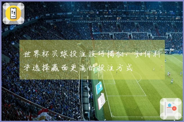 世界杯买球投注技巧揭秘，如何科学选择赢面更高的投注方式